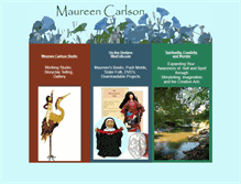 Tablet Screenshot of maureencarlson.com